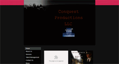 Desktop Screenshot of conquestproductionsllc.com